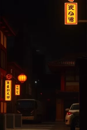 潮汐旅馆影片封面，涨潮时分的海边木屋旅馆