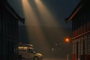 盐粒之光影片封面，盐田水面与清晨反光